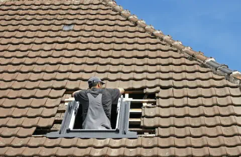 Pose de velux - Lamontgie